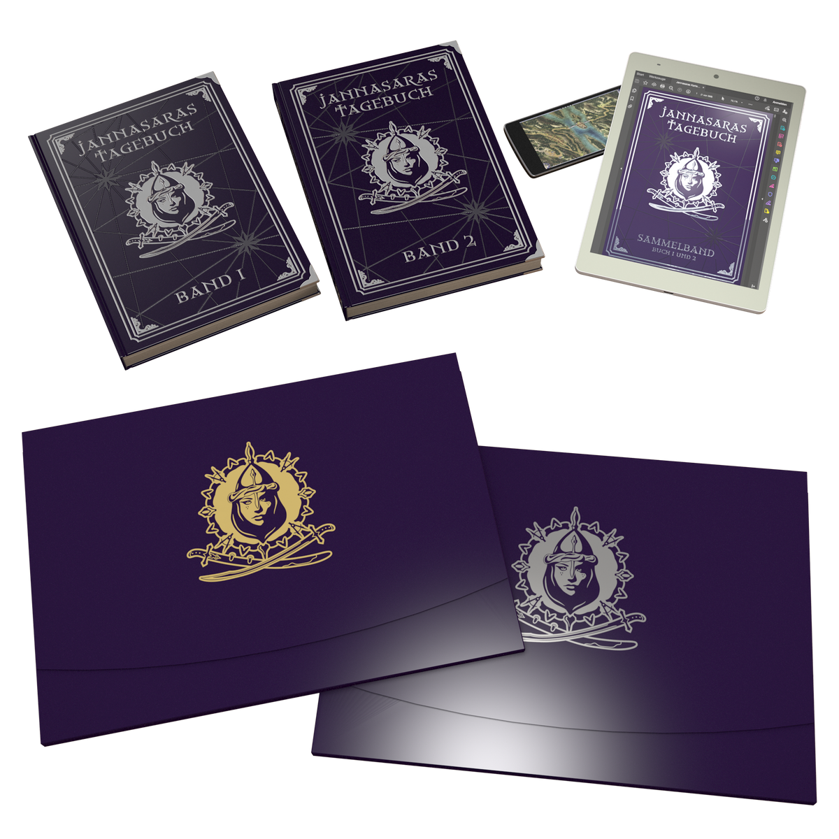 Jannasaras Kartentasche | Komplettpaket PLUS